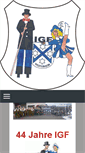Mobile Screenshot of igf-westerheim.de
